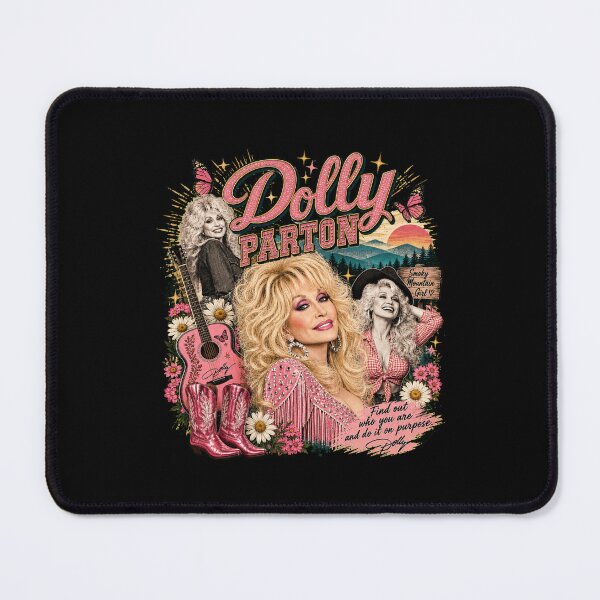 Item preview, Retro Dolly Parton Smoky Mountain Country Music designed and sold by Dravienart.