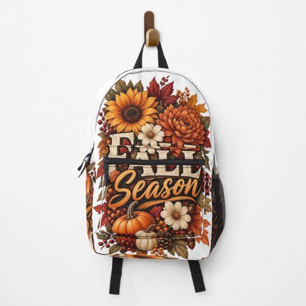 Item preview, Fall Season Floral Pumpkin Autumn Harvest Typography Art designed and sold by Shakhbata-1.
