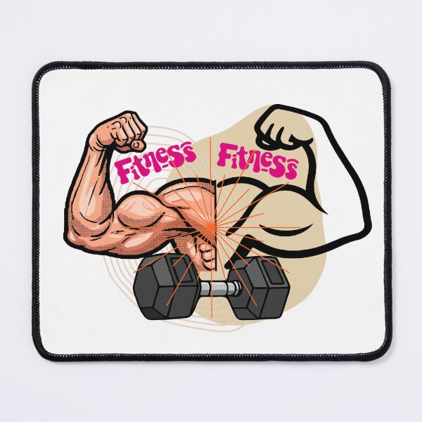 Item preview, Fitness Flex Retro Gym Workout Design designed and sold by Palette _Vibes.