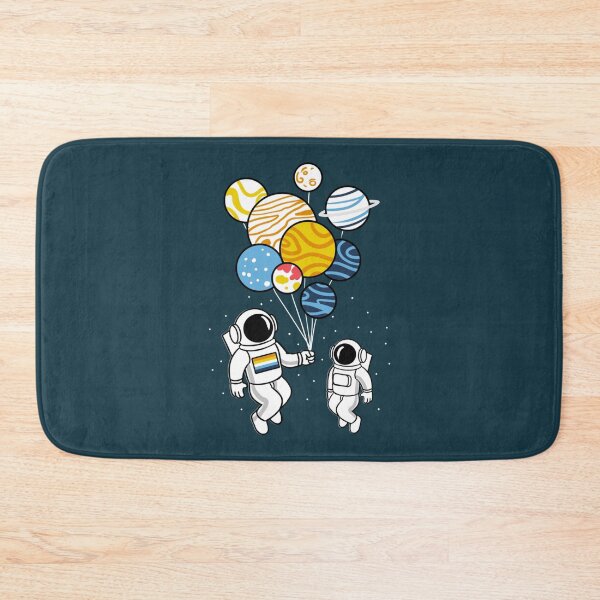 Item preview, Astronaut Holding Aroace Balloons   designed and sold by MICHELL-LOVEB.