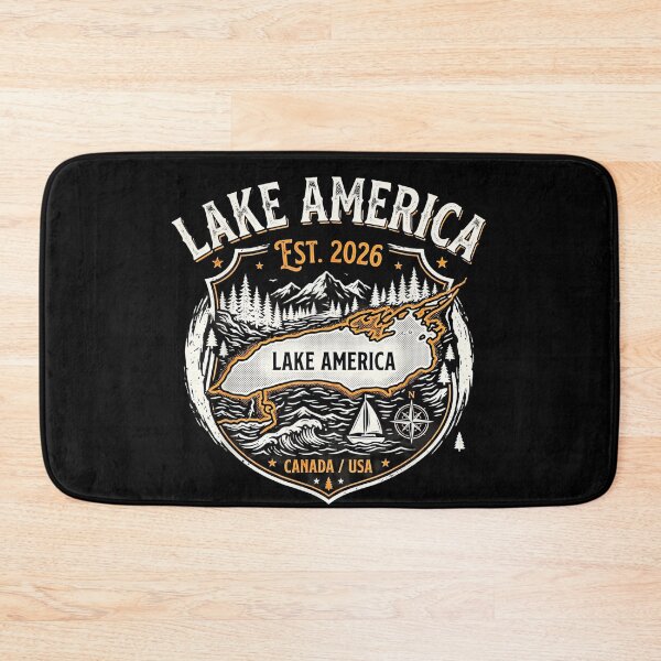 Item preview, Lake America East 2026 Funny Lake Ontario Canada Political Parody designed and sold by Miniadecal.