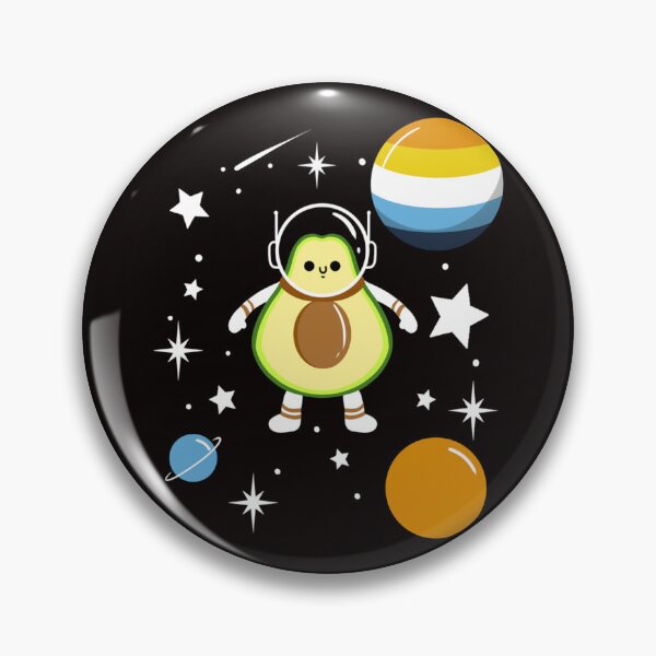 Item preview, Avocado Astronaut Aroace Pride   designed and sold by MICHELL-LOVEB.