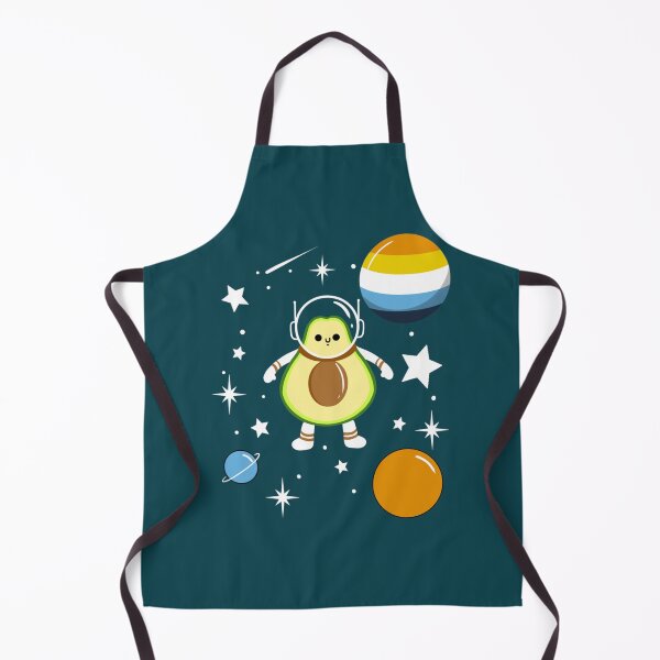 Item preview, Avocado Astronaut Aroace Pride designed and sold by MICHELL-LOVEB.