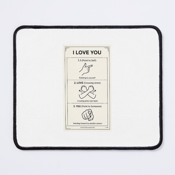Item preview, I Love You sign language designed and sold by deafhoops1.