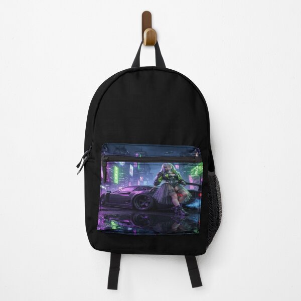 Item preview, Cyberpunk F40 Midnight Tuning - Neo Tokyo Street Art designed and sold by JMAVILA ART.