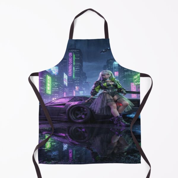 Item preview, Cyberpunk F40 Midnight Tuning - Neo Tokyo Street Art designed and sold by JMAVILA ART.
