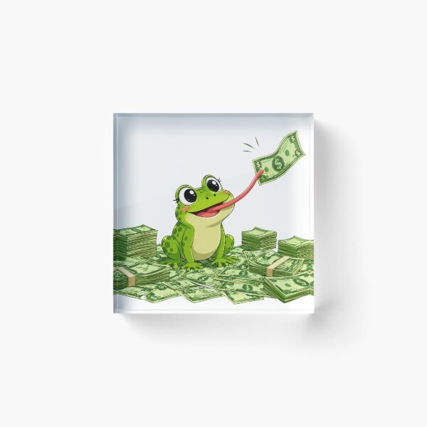 Item preview, Lucky Money Frog designed and sold by Medya-Tivation.