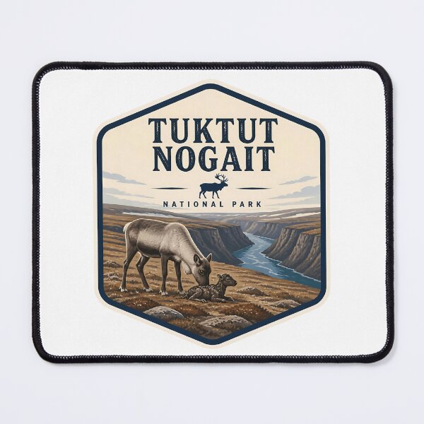 Item preview, Tuktut Nogait National Park Canada Vintage Travel designed and sold by TravelersGems.