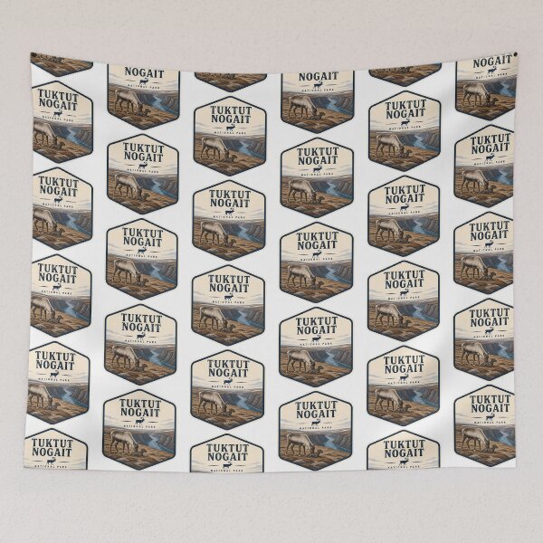 Item preview, Tuktut Nogait National Park Canada Vintage Travel designed and sold by TravelersGems.
