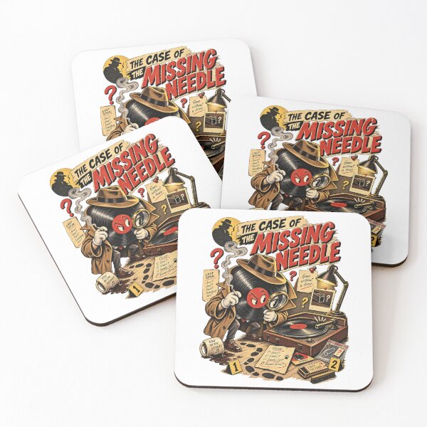 Item preview, The Case of the Missing Needle – Vinyl Detective designed and sold by Golden Era Studio.