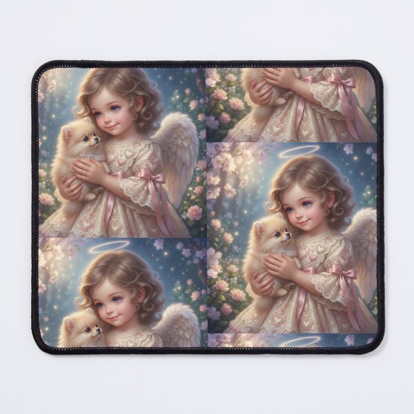 Item preview, Radiant Angel and Little Friend. designed and sold by JoyNest = "The nest of joy".