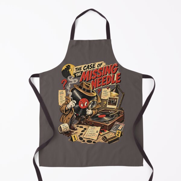 Item preview, The Case of the Missing Needle – Vinyl Detective designed and sold by Golden Era Studio.