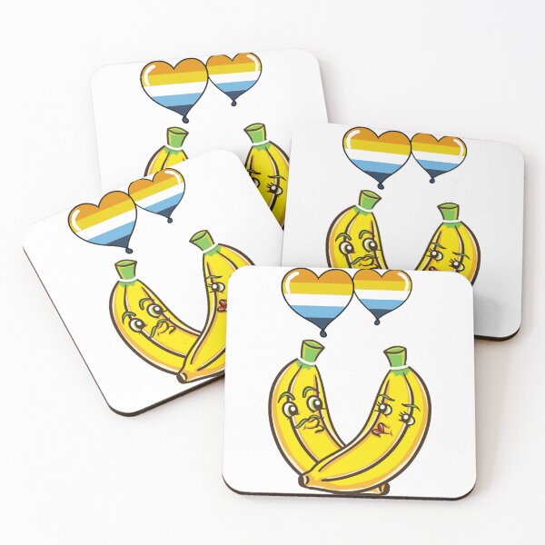 Item preview, Banana Couple Aroace Pride    designed and sold by MICHELL-LOVEB.