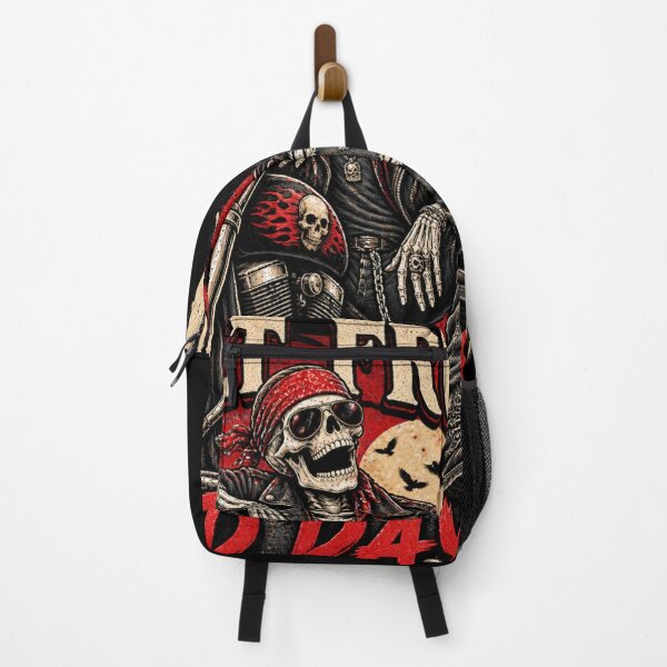 Item preview, Built From Bad Days Vintage Skeleton Biker designed and sold by JatCreative.