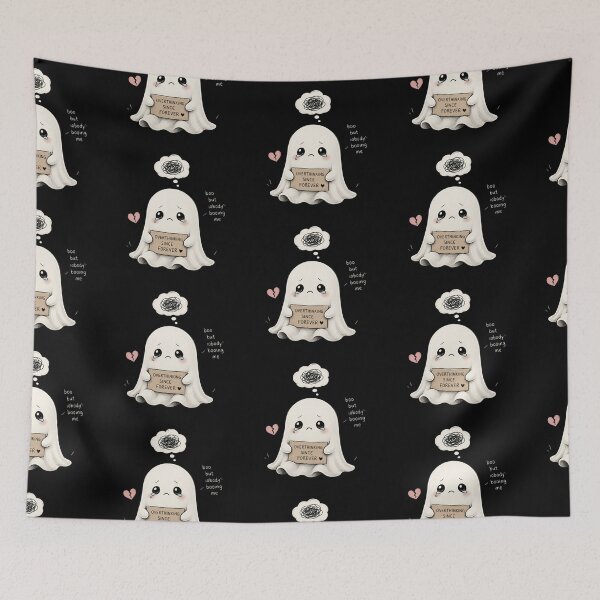 Item preview, Cute Sad Ghost designed and sold by LunaVales.