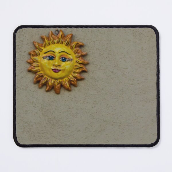 Item preview, Cheerful Sun Face Wall Ornament Decor Mounted on Textured Beige Wall designed and sold by Nmallia.