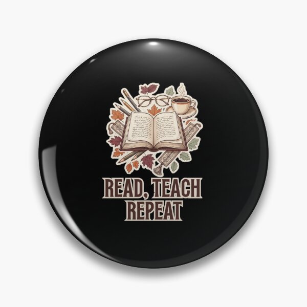 Item preview, Read Teach Repeat Bookish Teacher designed and sold by Souck12.