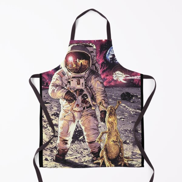 Item preview, Moon man meets Alien. designed and sold by Jonsmartdesigns.