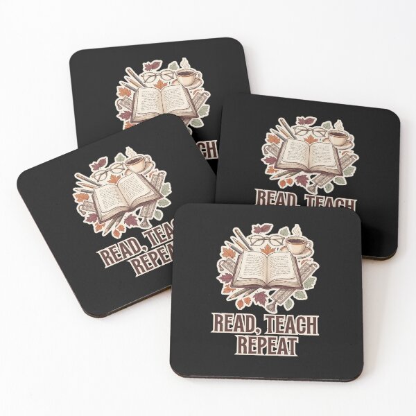 Item preview, Read Teach Repeat Bookish Teacher designed and sold by Souck12.