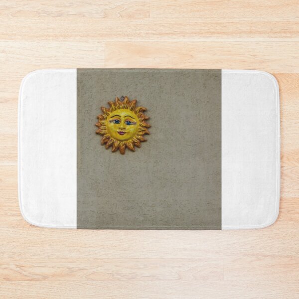 Item preview, Cheerful Sun Face Wall Ornament Decor Mounted on Textured Beige Wall designed and sold by Nmallia.
