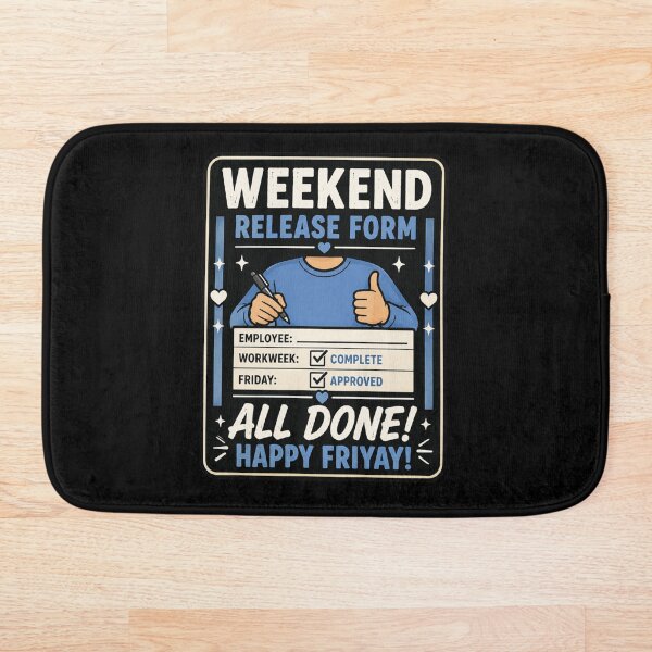 Artikelvorschau, All Done Happy Friyay Funny School Design entworfen und verkauft von DarkRelicStudio.