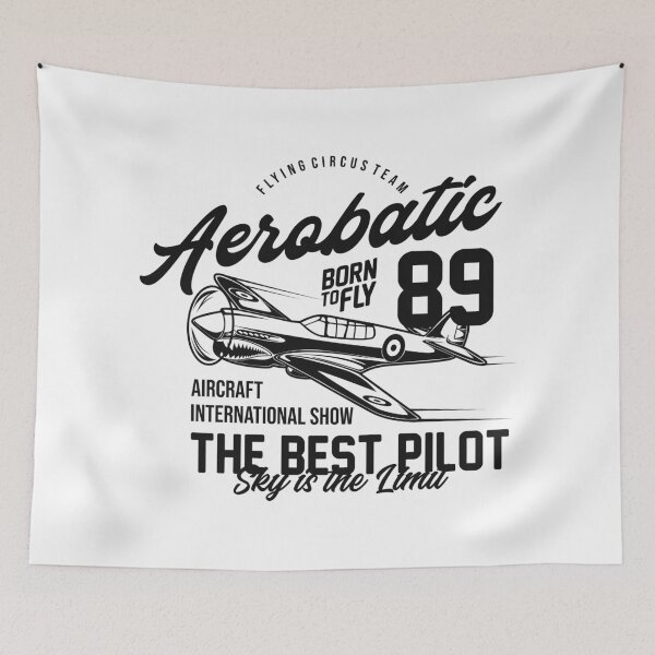 Item preview, Vintage Aerobatic Flying Circus Team The Best Pilot designed and sold by heedooppod.