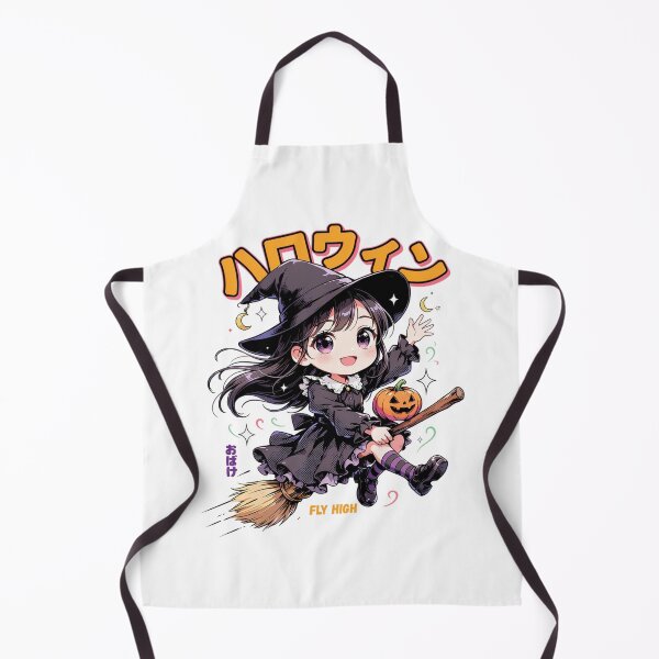 Item preview, Flying Witch T-Shirt | Broomstick Crescent Moon Halloween Graphic Tee v15 designed and sold by DarylWelsh2024.