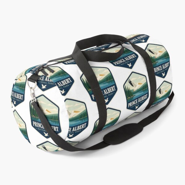 Item preview, Prince Albert National Park Canada Vintage Travel designed and sold by TravelersGems.