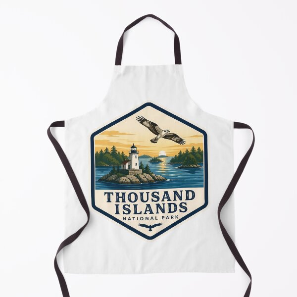 Item preview, Thousand Islands National Park Canada Vintage Travel designed and sold by TravelersGems.