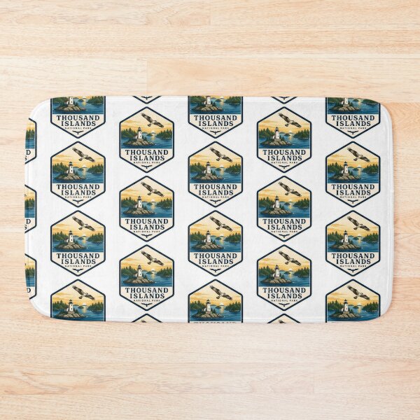 Item preview, Thousand Islands National Park Canada Vintage Travel designed and sold by TravelersGems.