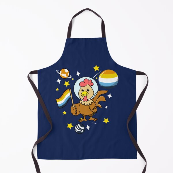 Item preview, Chicken In Space Aroace Pride designed and sold by MICHELL-LOVEB.