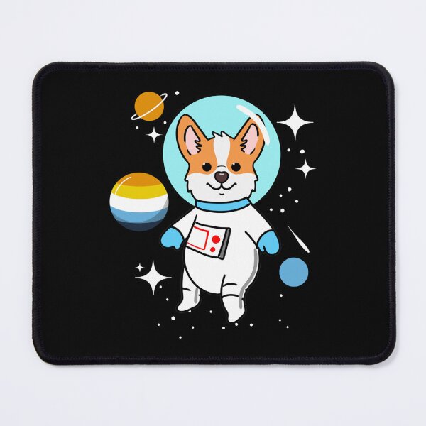 Item preview, Corgi Space Aroace Pride   designed and sold by MICHELL-LOVEB.