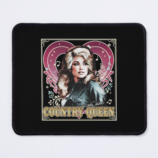 Item preview, Retro Dolly Parton Country Queen Heart Western 70s designed and sold by Dravienart.