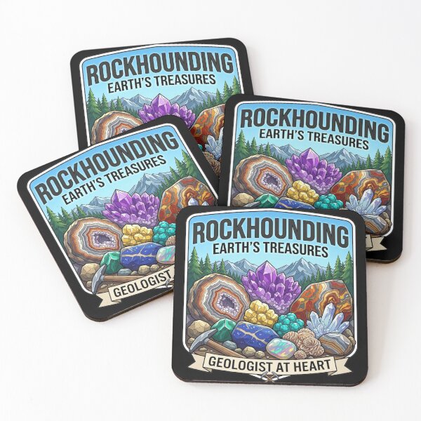 Item preview, Rockhounding Geologist At Heart designed and sold by rockazona.