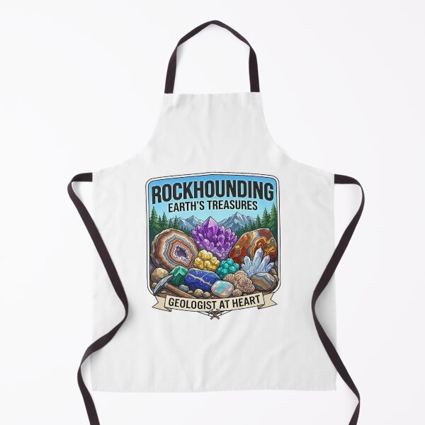 Item preview, Rockhounding Geologist At Heart designed and sold by rockazona.