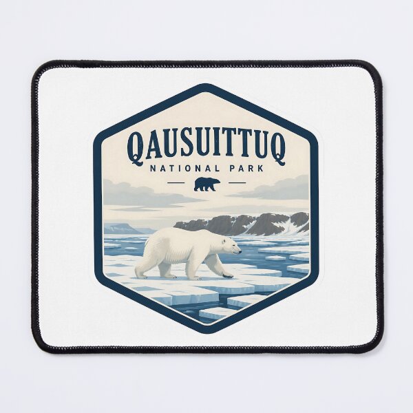 Item preview, Qausuittuq National Park Canada Vintage Travel designed and sold by TravelersGems.