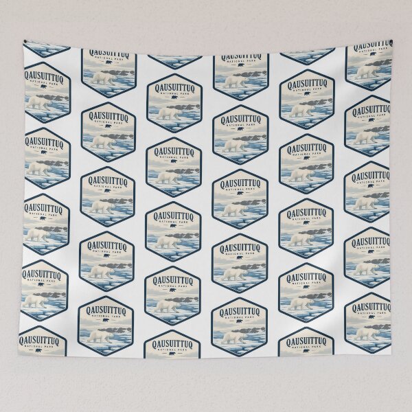 Item preview, Qausuittuq National Park Canada Vintage Travel designed and sold by TravelersGems.
