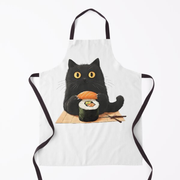 Item preview, Cat Sushi Shirt designed and sold by SChouseclothing.