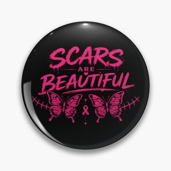 Item preview, Scars Are Beautiful for Mastectomy Survivors designed and sold by bentonruiz.