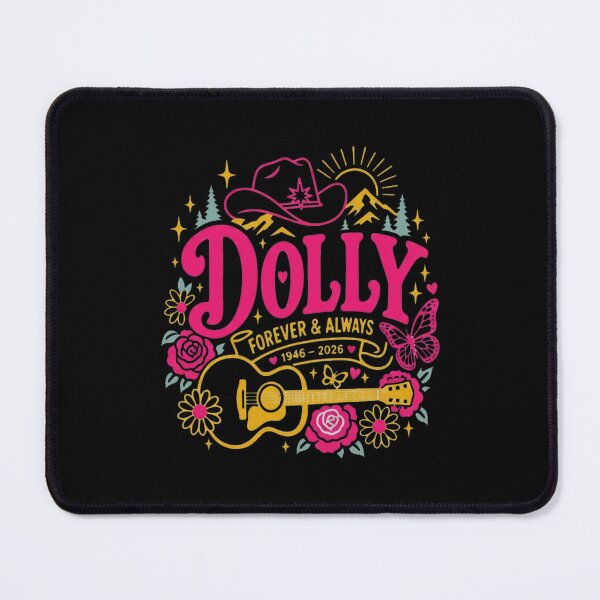 Item preview, Retro Dolly Parton Forever and Always Country Music Tribute designed and sold by Dravienart.