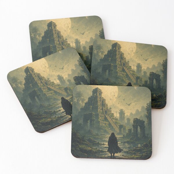 Item preview, Mystical Jungle Ruins Fantasy Art designed and sold by NordenPosters.