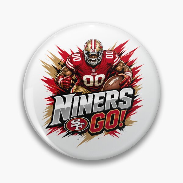 Item preview, Niners Go! San Francisco 49ers Football Fan #0132 designed and sold by GLUVY-THEME.