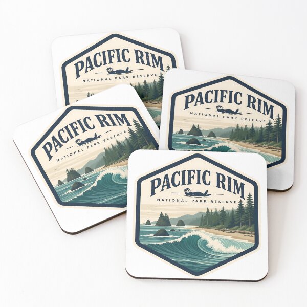 Item preview, Pacific Rim National Park Reserve Canada Vintage Travel designed and sold by TravelersGems.