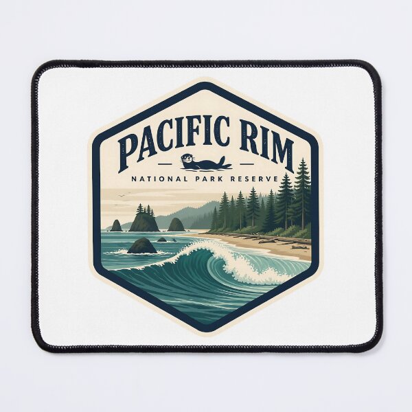 Item preview, Pacific Rim National Park Reserve Canada Vintage Travel designed and sold by TravelersGems.
