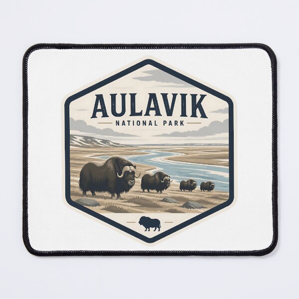 Item preview, Aulavik National Park Canada Vintage Travel designed and sold by TravelersGems.