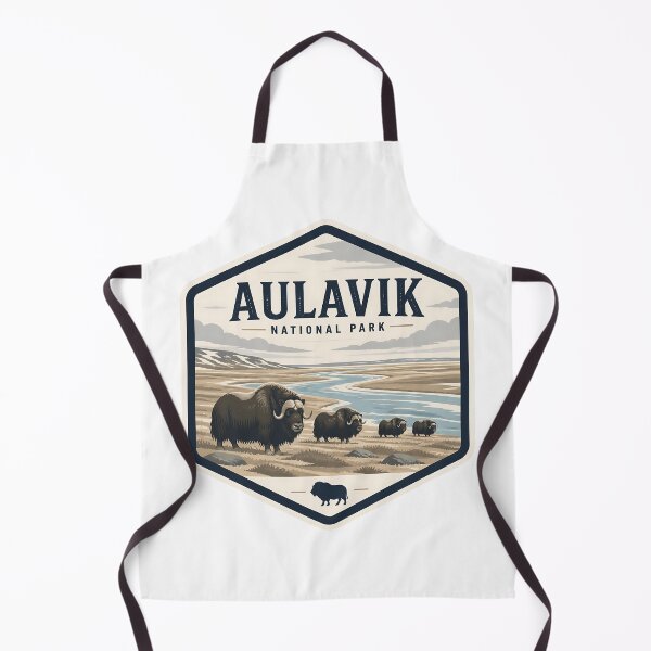 Item preview, Aulavik National Park Canada Vintage Travel designed and sold by TravelersGems.