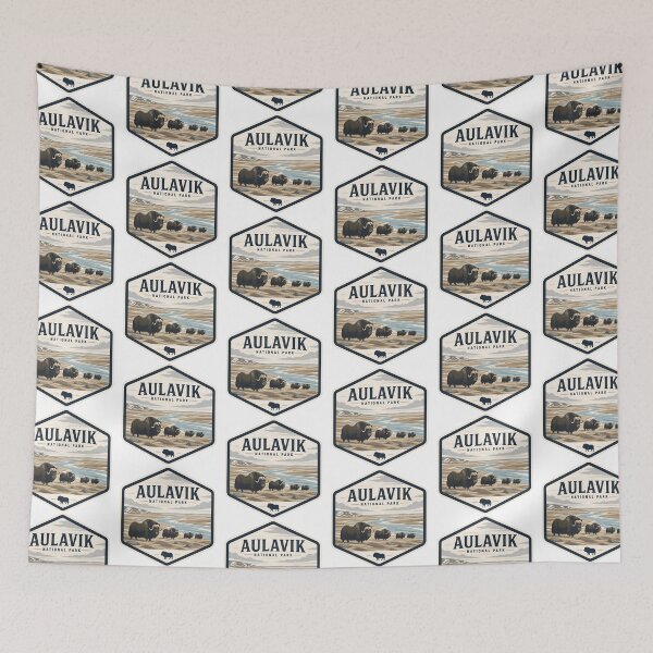 Item preview, Aulavik National Park Canada Vintage Travel designed and sold by TravelersGems.