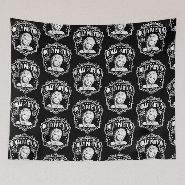 Item preview, Vintage Dolly Parton Country Legend Iconic Voice Whiskey Label designed and sold by Dravienart.