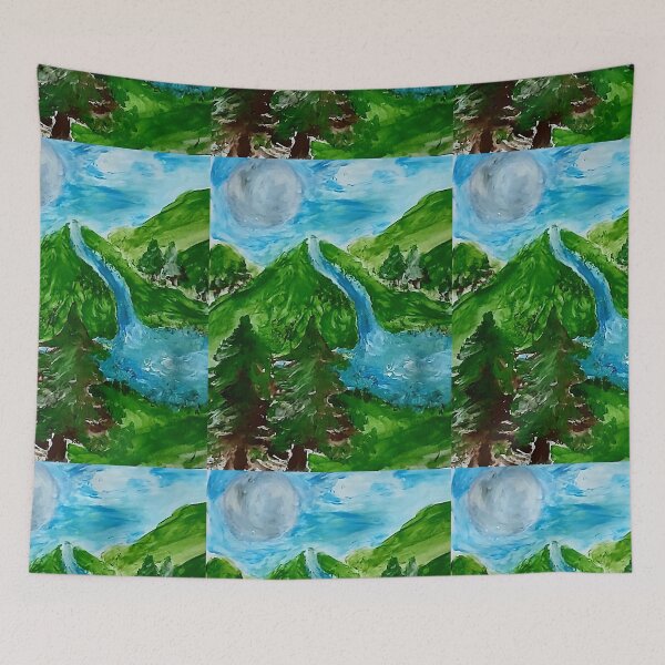 Item preview, Evergreen Trees designed and sold by Aquamarineelle.