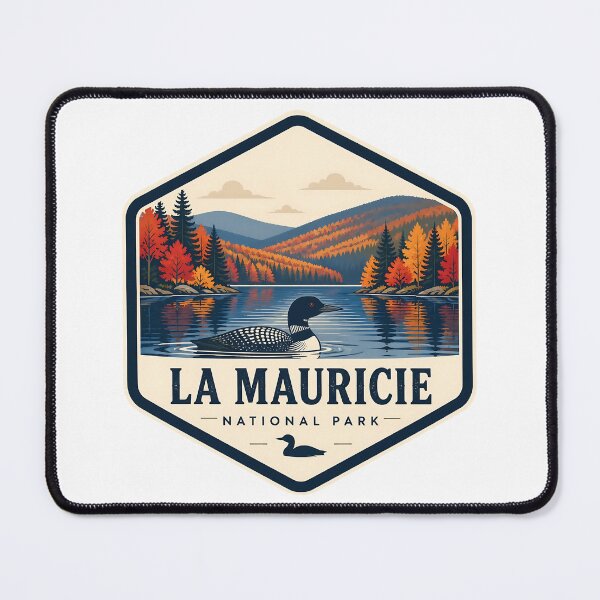 Item preview, La Mauricie National Park Canada Vintage Travel designed and sold by TravelersGems.